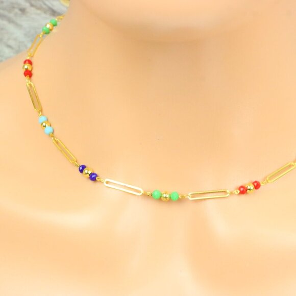 "Minimalist Necklace – Timeless, Elegant Jewelry for Her, MAR091150 - Picture 7 of 10